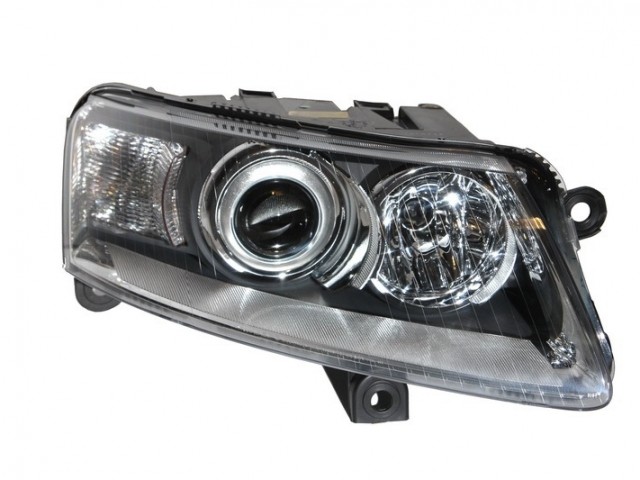 Audi A6 (C6/4F) 2004.05.01-2008.09.30 utángyártott új jobb első fényszóró Bi-xenon elektronika és izzó nélkül DEPO