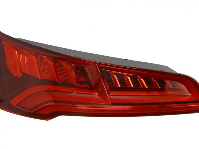 Audi Q5  FY 2018-2025 utángyártott új bal hátsó lámpa dinamikus index LED TYC