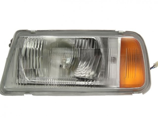 Suzuki Vitara 1988-1998 utángyártott új bal első fényszóró H4 sárga villogóval DEPO