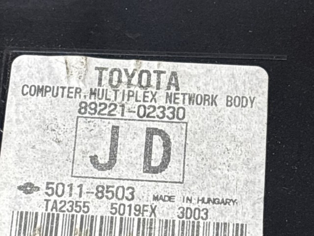 Toyota Auris 2012-2019 E18 2012-2019 Elektronika használt 