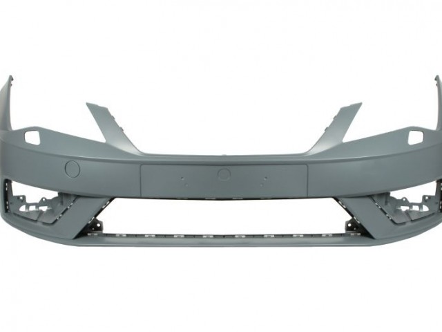 Seat Leon 5F 2017.01.01-2020.02.01 utángyártott új első lökhárító alapozott, fényszóró mosó helyes