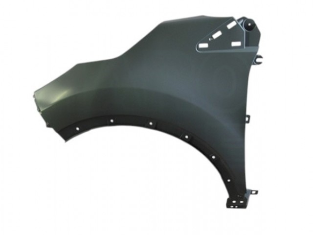 Renault Captur 2013-2019 utángyártott új bal első sárvédő (műanyag)