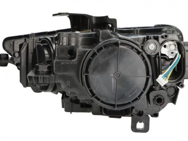 Audi A3 (8V1, 8VK,) 2016-2020 utángyártott új jobb első fényszóró D5S/H8+LED napp.fény (motorral) DEPO