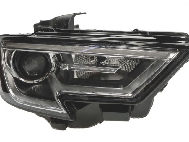 Audi A3 (8V1, 8VK,) 2016-2020 utángyártott új jobb első fényszóró  Bi-XENON D5S/LED üres (motorral) TYC