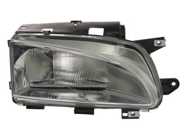 Peugeot Partner 1996.06.01-2002.11.30 utángyártott új jobb első fényszóró H4 (belülr. áll. is) DEPO