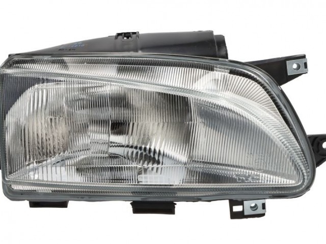 Peugeot Partner 1996-2002 utángyártott új jobb első fényszóró H4 (belülr. áll. is) TYC