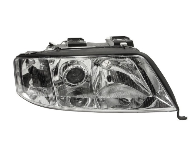 Audi A6 C5 1997-1999 utángyártott új jobb első fényszóró DE-H1/FF-H7 beép.vill.DEPO