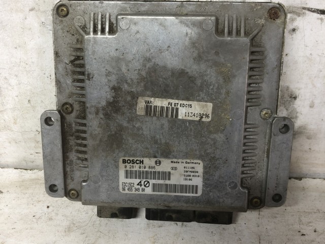 Citroen C5 2000-2008 Diesel Motorvezérlő használt    0281010886