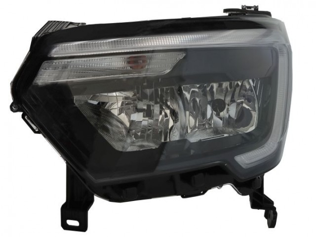 Renault Master 2019-2024 utángyártott új bal első fényszóró H7/H1/LED (motorral+LED vezérlő)