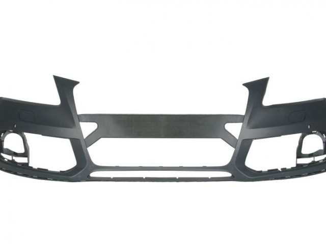 Audi Q5 8RB 2012.09.01-2016.12.31 utángyártott új első lökhárító  felső rész alapozott, fényszóró mosó, szenzor helyes