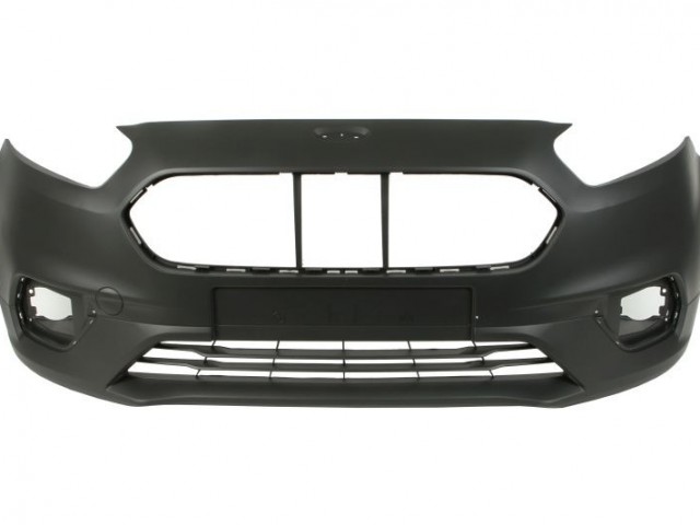 Ford Transit Courier 2018-2023 utángyártott új első lökhárító részben alapozott, 4 szenzor hely jelöléssel