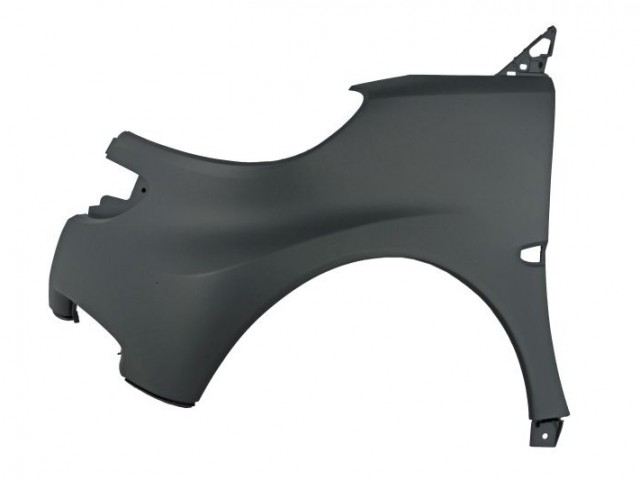 Smart Fortwo 2006-2014 utángyártott új bal első sárvédő, oldalindexes kivitel