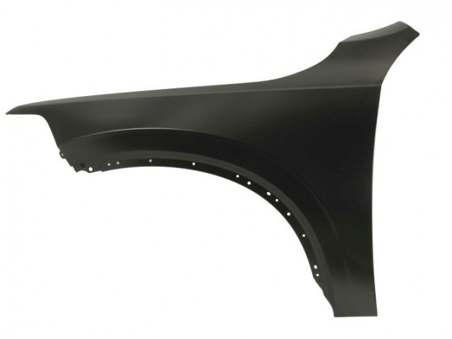 Volvo XC90 2014-2020 utángyártott új bal első sárvédő, nem oldalindexes kivitel, acél