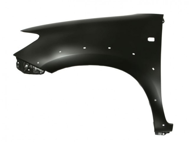 Toyota Hilux 2005-2011 utángyártott új bal első sárvédő, díszléc patent helyes 4WD