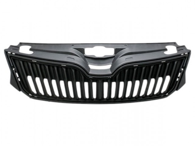 Skoda Rapid 2012-2019 utángyártott új hűtődíszrács, króm keret nélkül