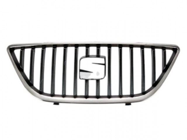 Seat Ibiza 6J 2008.05.01-2012.03.23 utángyártott új hűtődíszrács króm kerettel