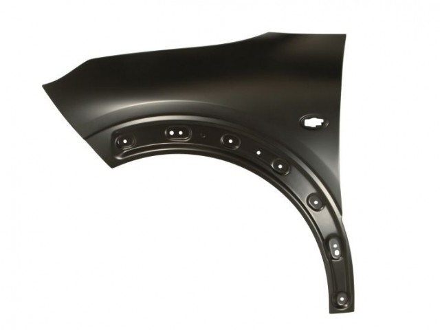 Citroen C4 CACTUS 2014-2018 utángyártott új bal első sárvédő, oldalindexes kivitel, díszléc patent helyes