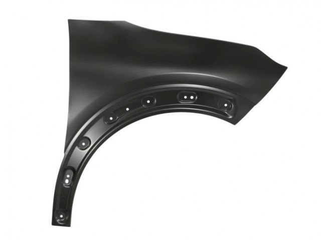 Citroen C4 Cactus 2018- utángyártott új jobb első sárvédő, díszléc patent helyes