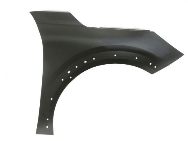 Peugeot 208 2019.06.01-2023.09.18 utángyártott új jobb első sárvédő (szélesített)