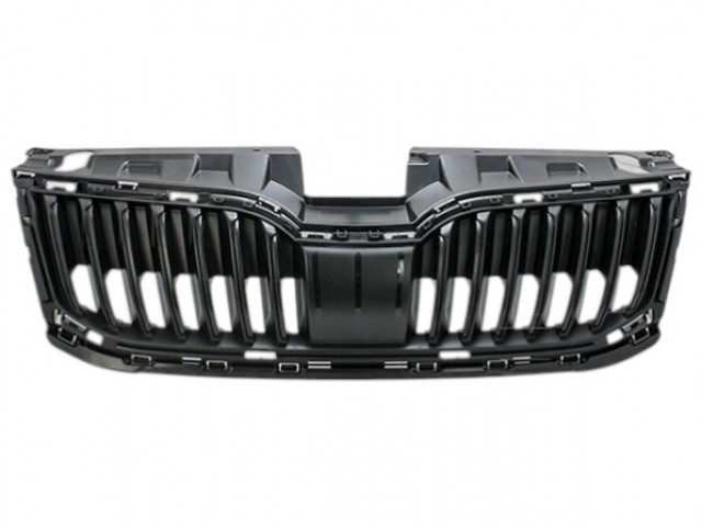 Skoda Octavia III. 2016.10.01-2020.06.15  utángyártott új hűtődíszrács fekete