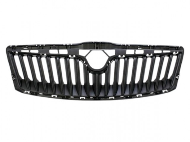Skoda Octavia II. 2009.01.01-2013.08.31  utángyártott új hűtődíszrács, króm keret nélkül