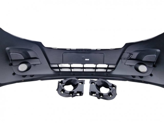 Opel Movano B 2010-2021 utángyártott új első lökhárító fekete ködlámpa helyes