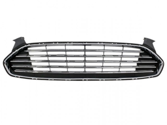 Ford Mondeo V. 2015.01.01-2019.02.04 utángyártott új hűtődíszrács fekete, króm kerettel
