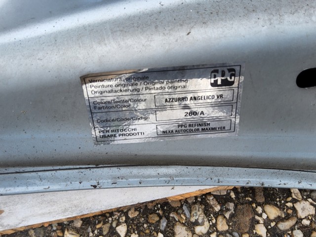 214193 Lancia Musa 2004-2012 Motorháztető, a képen látható sérüléssel