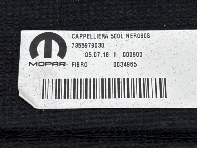 212812 Fiat 500 L 2012-2022 kalaptartó 735597903