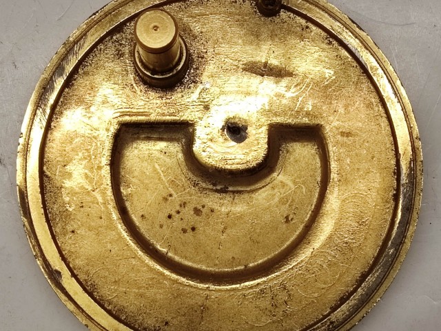 214207 Alfa Romeo 145,146,155,156,166 hátsó embléma, a képen látható állapotban 