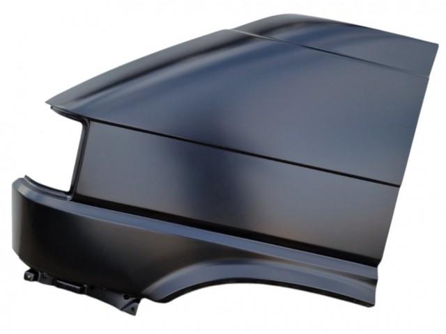 Volkswagen Transporter T4 1996.01.01-2003.03.31 utángyártott új bal első sárvédő, csavaros (TDi)