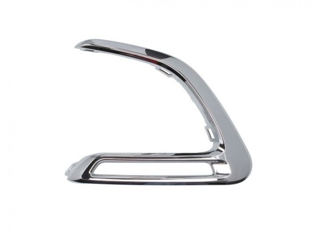 Peugeot 108 2014-2022 utángyártott új króm díszléc, jobb lökhárító rácsra, nappali fény