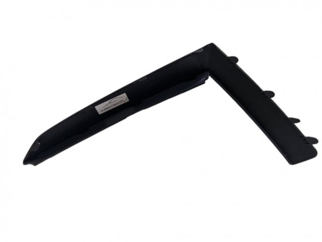 Skoda Octavia IV. utángyártott új, jobb első díszléc a lökhárítóba fekete