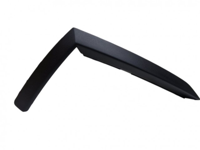 Skoda Octavia IV. utángyártott új, jobb első díszléc a lökhárítóba fekete