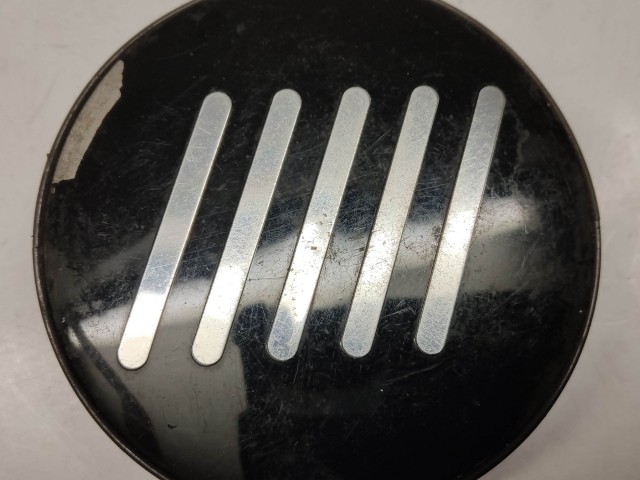 Felni közép kupak használt  Fekete-króm, 60 mm
