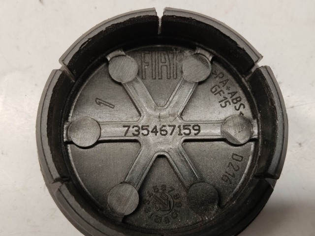 Felni közép kupak használt  Bordó, 49 mm