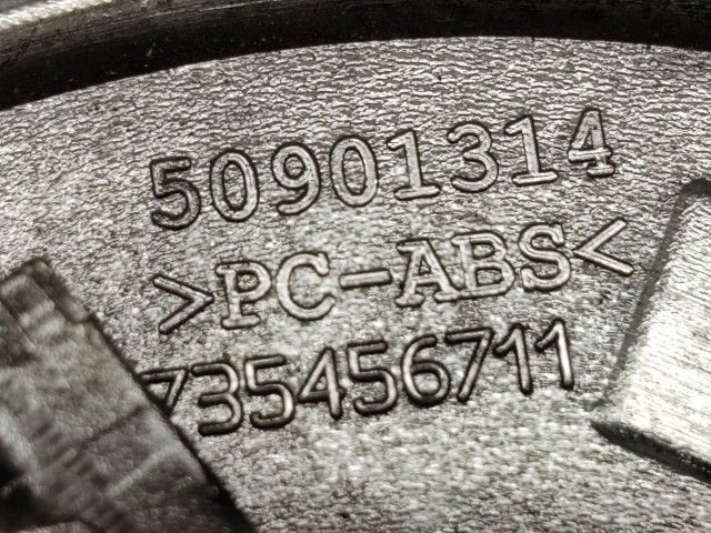 214275 Lancia Musa felni közép kupak, a képen látható 1 rögzítő fűl töréssel