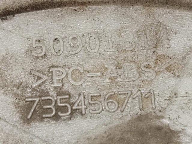 214285 Lancia Musa felni közép kupak, a képen látható 2 rögzítő fűl töréssel