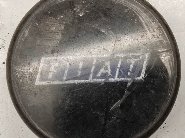 Fiat Seicento 1998-2010 Felni közép kupak használt  fekete alapon kék