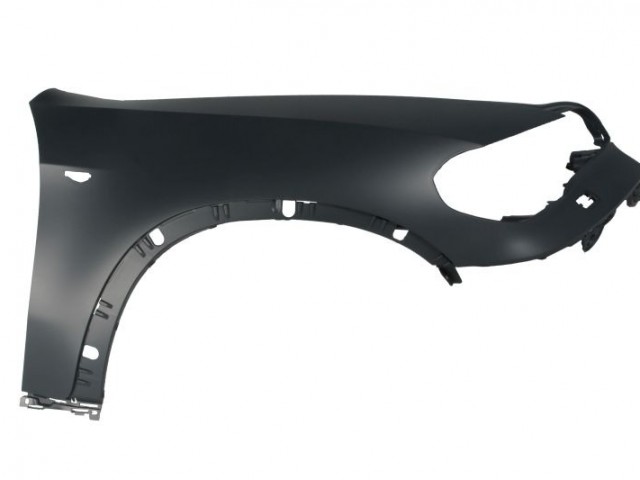 BMW X5 2010.04.01-2013.05.01 utángyártott új jobb első sárvédő, oldalindexes kivitel, fényszóró mosó helyes