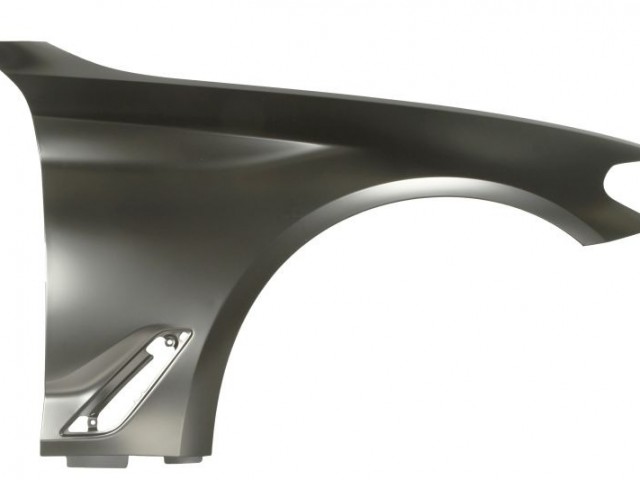 BMW 5 (G30) 2017.02.01-2020.05.30 utángyártott új jobb első sárvédő, nem oldalindexes kivitel  alumínium