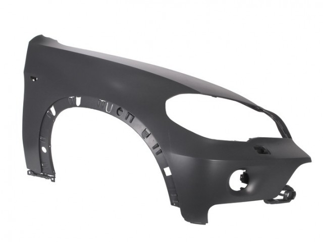 BMW X5 (E70)  2007.03.01-2010.03.31 utángyártott új jobb első sárvédő, oldalindexes kivitel fényszóró mosó helyes