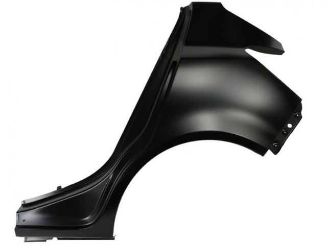 Opel Corsa D 2006-2014 utángyártott új bal hátsó sárvédő 5 ajtós (2/3 rész)