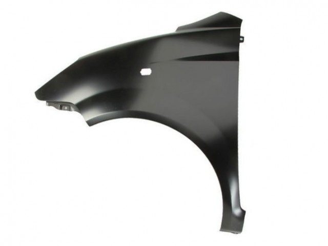 Chevrolet Spark 2005.05.01-2010.02.28 utángyártott új bal első sárvédő, oldalindexes kivitel