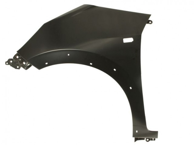 Honda Jazz GR 2020- utángyártott új bal első sárvédő, oldalindexes kivitel, díszléc patent helyes