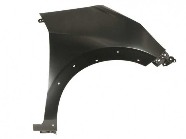 Honda Jazz GR 2020- utángyártott új jobb első sárvédő, nem oldalindexes kivitel, díszléc patent helyes