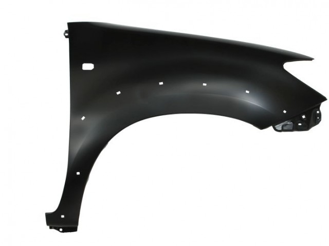 Toyota Hilux 2005-2011 utángyártott új jobb első sárvédő, díszléc patent helyes 4WD