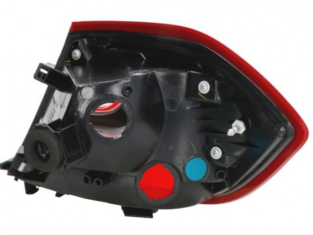 Ford Fiesta 2017.06.01-2021.12.06 utángyártott új bal hátsó külső lámpa DEPO