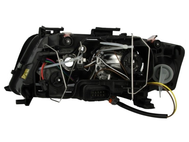 Audi A6 C5 2001.04.01-2004.04.30 utángyártott új jobb első xenon/H7 fényszóró (motoros) DEPO