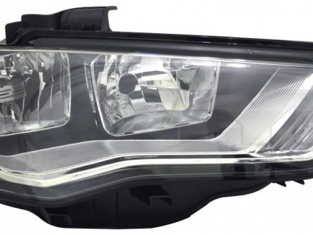 Audi A3 (8V1, 8VK,) 2012-2016 utángyártott új jobb első fényszóró H7/H15 nappali f. (Cabrio is) TYC
